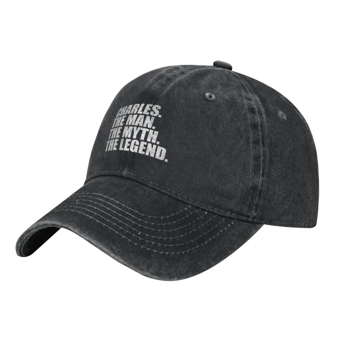 Streetwear Brand Name - チャールズ名 チャールズ・ザ・マン・ザ・ミス・ザ・レジェンド ベースボールキャップ バイザー ラグビー 高級キャップ