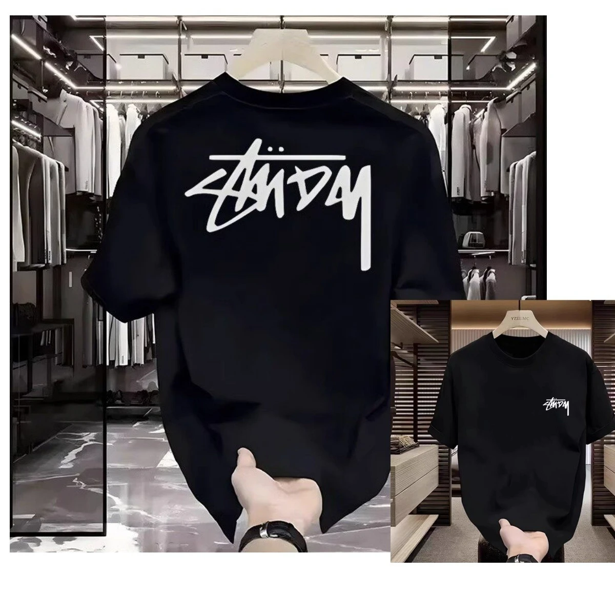 Streetwear Brands 2026 - 2026年トレンドグラフィティレタープリントTシャツ高級ブランドカジュアルトップス男女兼用ストリートウェア