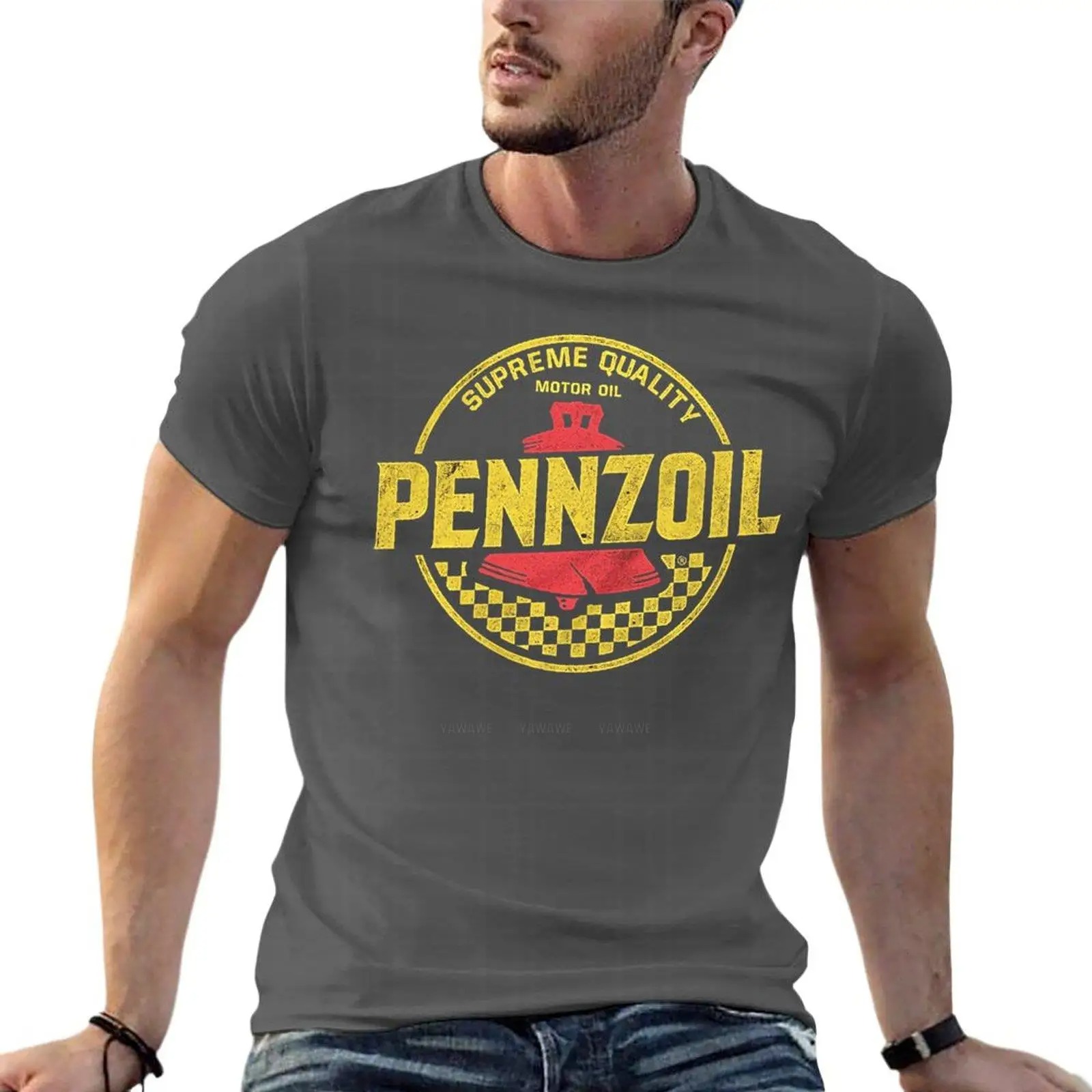 Streetwear Clothing Brand Logo - メンズユーズド加工Tシャツ,メンズブランドTシャツ,半袖ストリートウェア,ラージサイズTシャツ