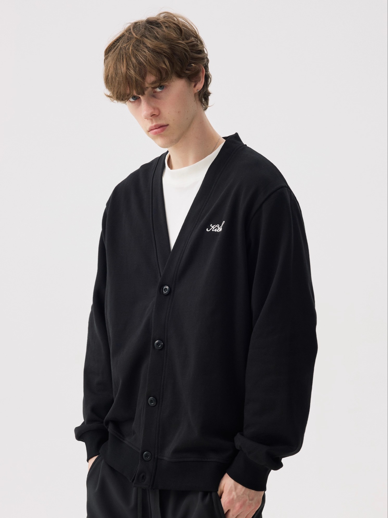 KITH ボタンアップ V ネックニットカーディガンカジュア - Kith Sweater Knit のレビューと価格