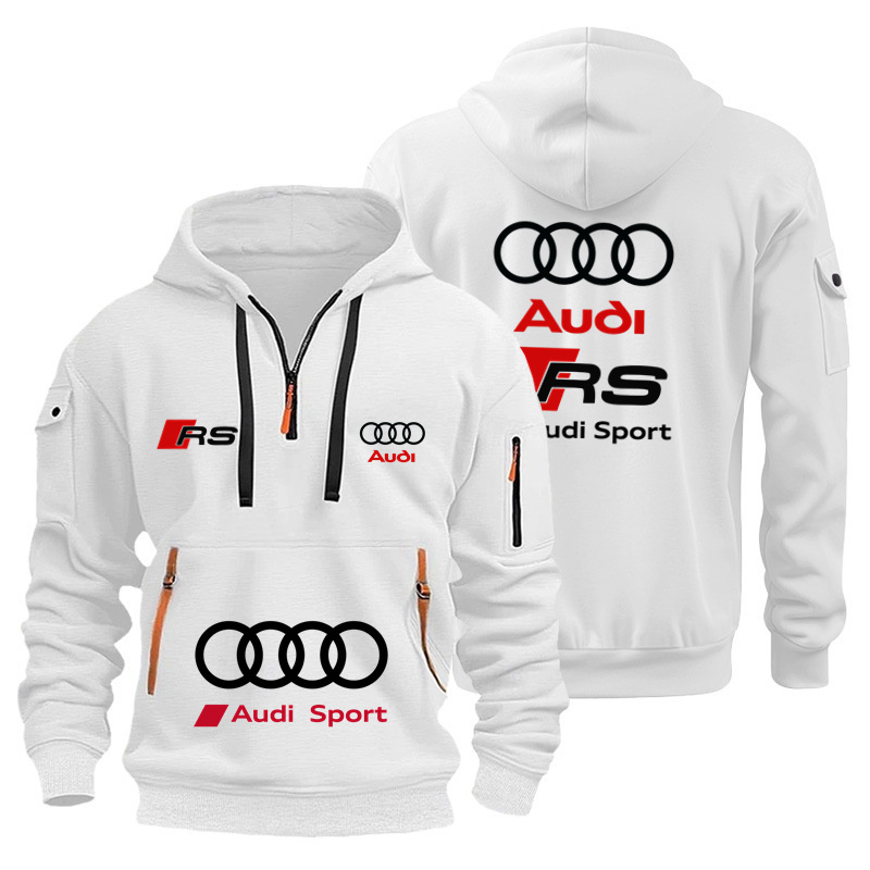 アウディブランドユニセックスオートバイレーシングフーディー防 - Streetwear Brand Hoodies のレビューと価格