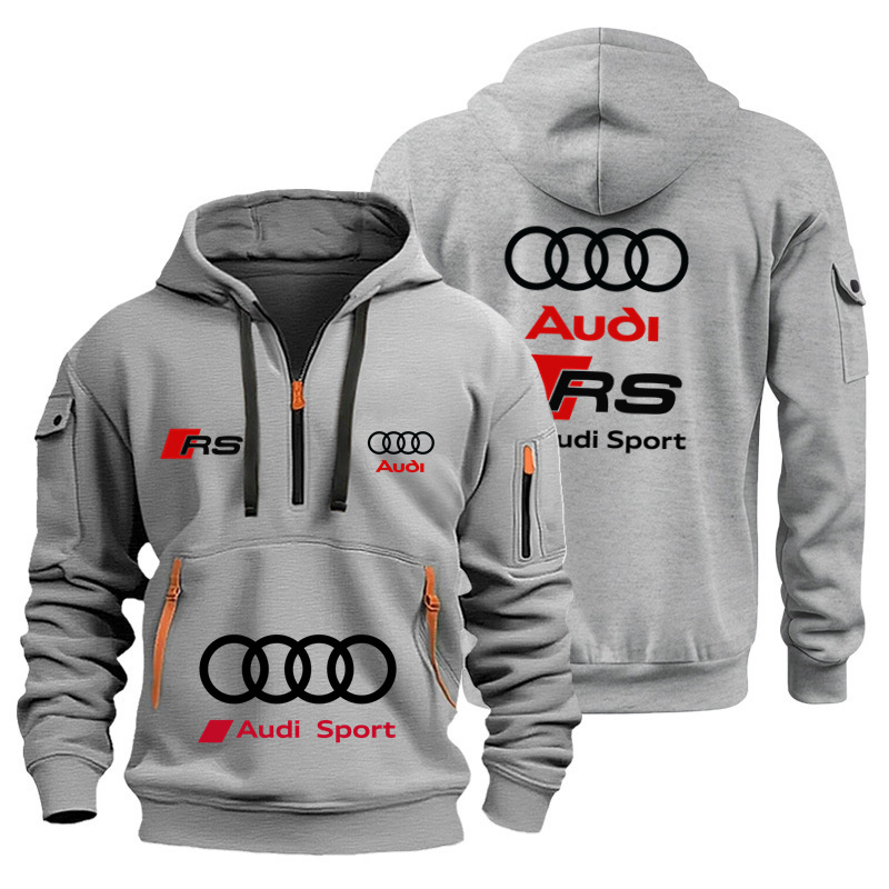 アウディブランドユニセックスオートバイレーシングフーディー防 - Streetwear Brand Hoodies のレビューと価格
