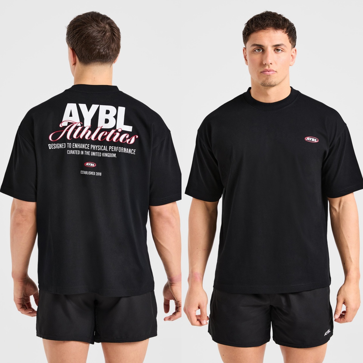 クラシックアスレチックスクリプトオーバーサイズファッションジ - Streetwear Gym Brand のレビューと価格