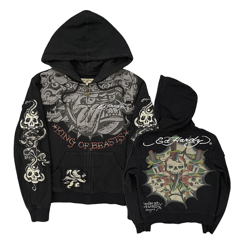 アメリカン ゴシック ロック スカルボーンズ オーバーサイズ - Streetwear Brand Hoodies のレビューと価格