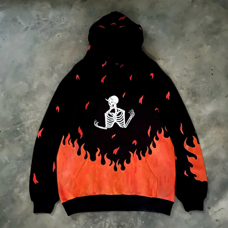 アニメコスプレ原宿パンクスタイルファッションパーカー女性ブラ - Streetwear Brand Hoodies のレビューと価格