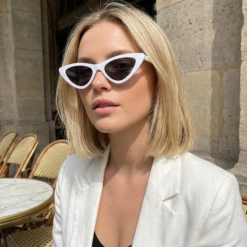 セクシーな小さな三角形キャットアイサングラス女性ヴィンテージ - Streetwear Brand With Eye のレビューと価格