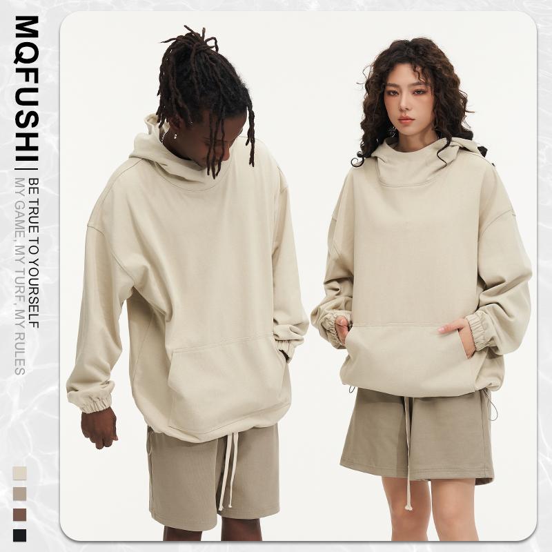 カスタムロゴ入り 450gsm 100%コットン ブランド  - Streetwear Brand Hoodies のレビューと価格