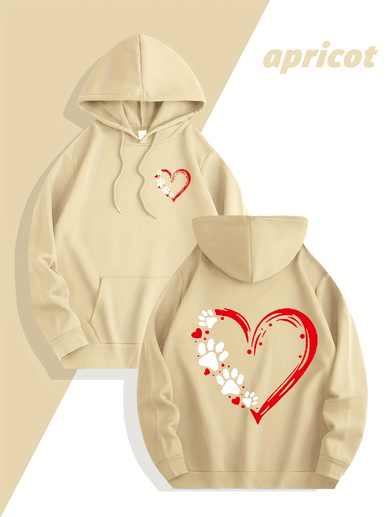 秋冬ストリートウェアブランド ハートプリント メンズスウェッ - Streetwear Brand Hoodies のレビューと価格
